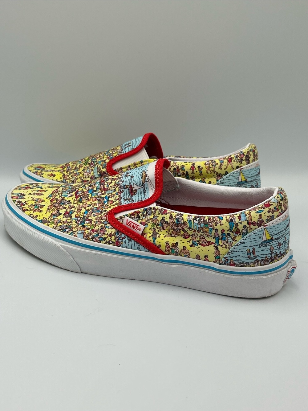 Vans Men’s Women’s Where’s Waldo Sneakers Men’s 8.5 Women’s 10 - Picture 1 of 5